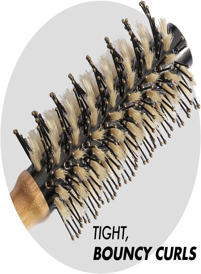 Sam Villa Artist Series Nylon & Boar Bristle Hair Brush Spiral Thermal Styling Brush - Image 3