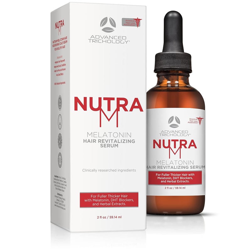 NutraM Hair Serum  Dermatologist Tested Approved by American Hair Loss Association  Scalp DHT Blocker for Thinning Hair Men and Women Backed by 20 Years of Hair Regrowth Clinic Experience