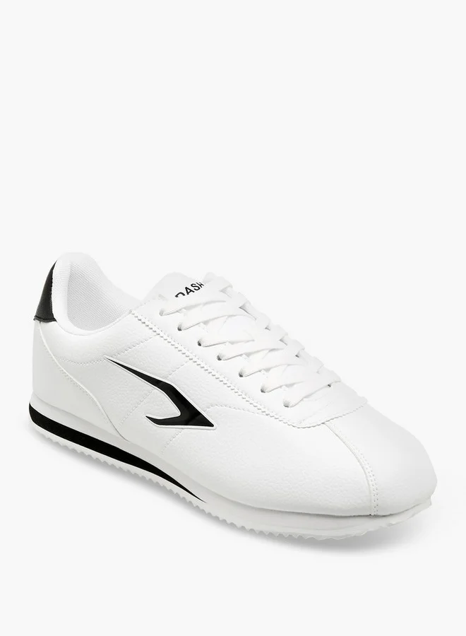 داش Solid Lace-Up Sports Shoes