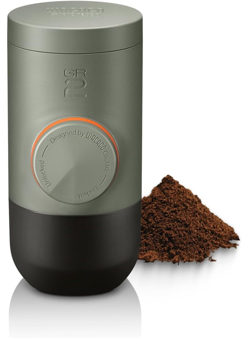 Espresso Machine Compatible Ground Coffee, Portable Coffee Maker 18 Bar Manually Operated, Espresso Maker On The Go,Ultra-Small For Travel Camping Fishing Climbing Riding - Image 1