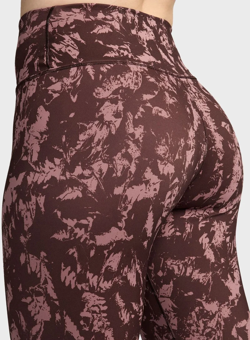 Nike 7/8 All Over Printed High Rise Dri-Fit Tights