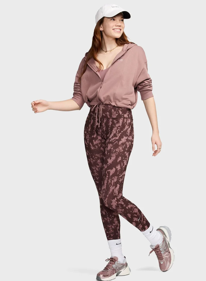 Nike 7/8 All Over Printed High Rise Dri-Fit Tights