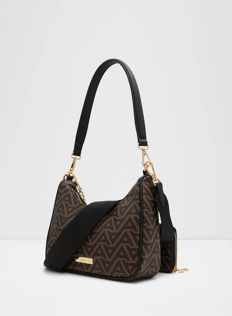 الدو Zip Closure Shoulder bag