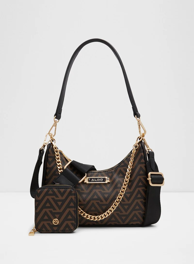 الدو Zip Closure Shoulder bag