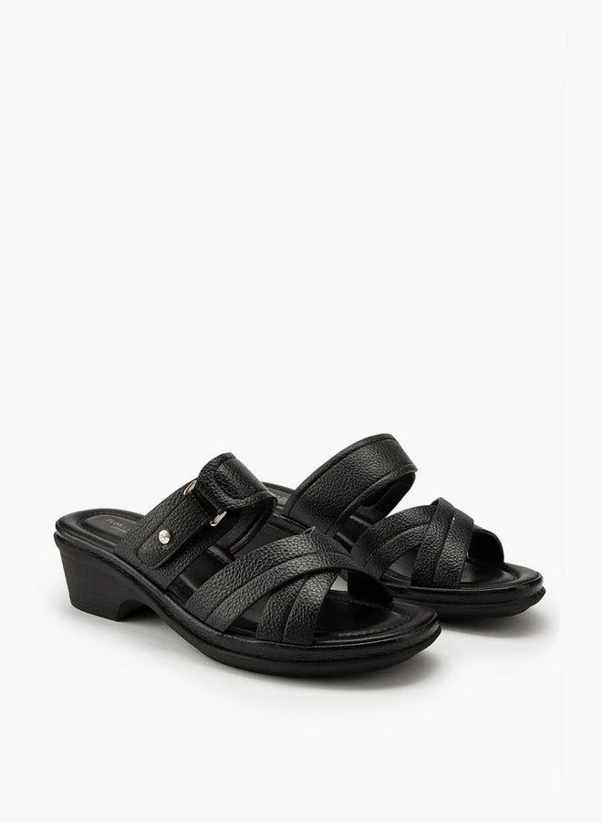 فلورا بيلا من شو إكسبرس صنادل سهلة الارتداء بنسيج متقاطع