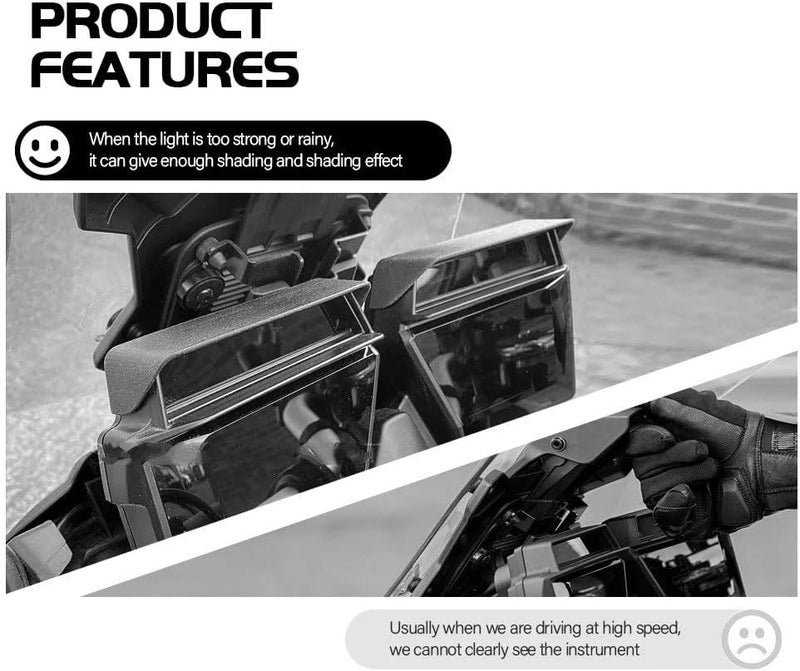 DEMULAX TFT Peaks Visor for Tracer 9 GT Motorcycle - Image 4