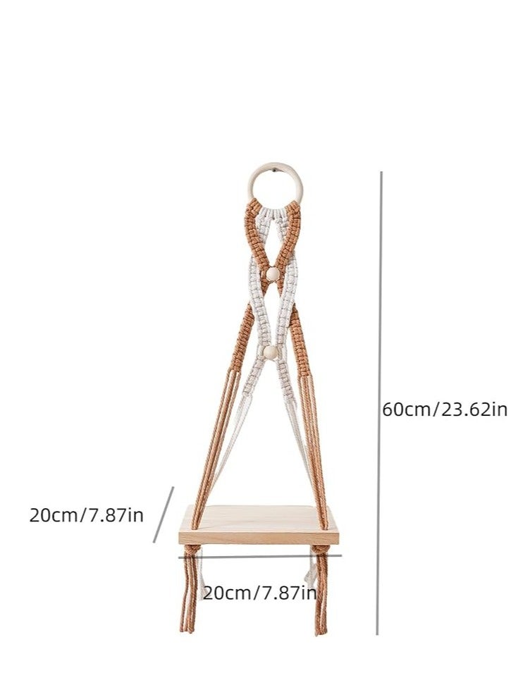 انتيكيانو "رف حائطي خشبي" - Image 2