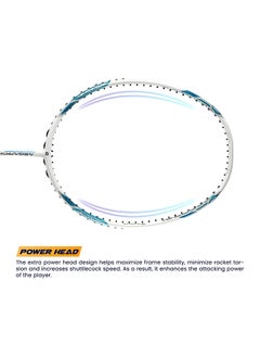 Apacs Asgardia Control Badminton Racket – Ultra-Lightweight 73g, High-Speed Japan Graphite Frame & Shaft, Max 35 lbs Tension, G2 Grip, Unstrung with Full Cover for Power & Control  - Image 3