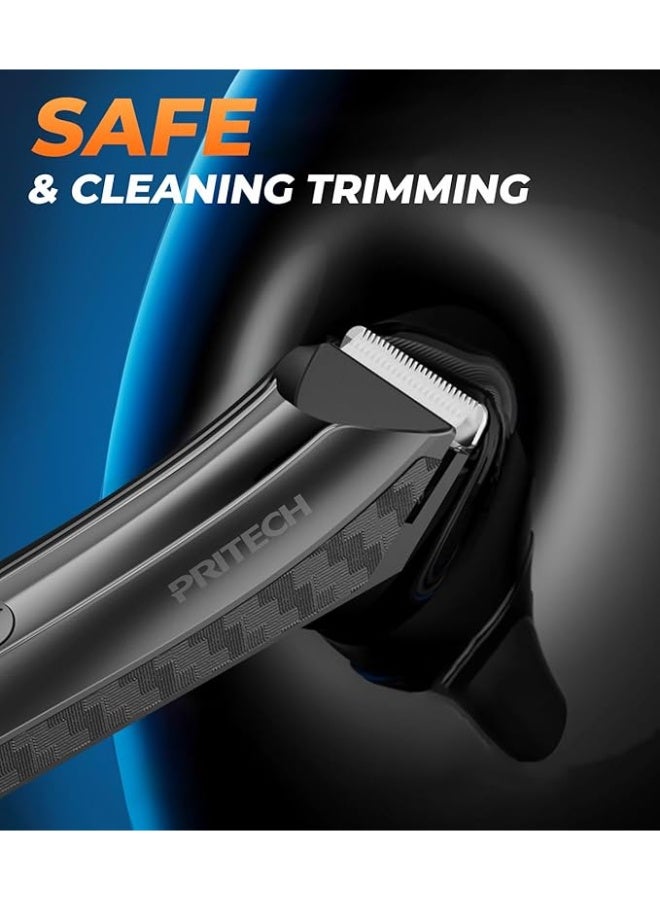 PRITECH Body Hair Trimmer for Men Pubic Hair Trimmer - Image 4