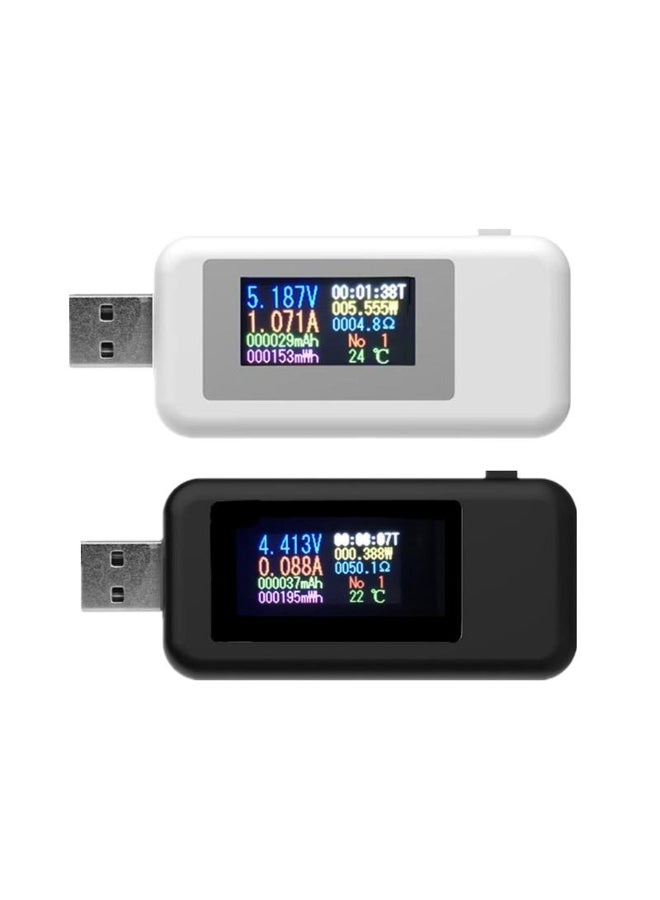 10 in 1 USB Tester voltmeter Current Voltage Meter energy power bank USB Charger Detector