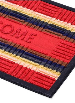 Status Contract Anti Slip Front Door Mat | Living Room Rug for Entrance Doors | New Rubber Floor Mats for Home (Red),38 x 58 Cm  - Image 4