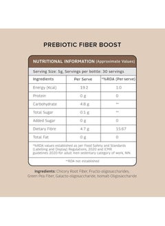 The Good Bug The Good Bug Prebiotic Fiber Boost Powder Improves Digestion Bloating & Gas Relief Natural Fiber Supplement From Green Pea, Chicory Root & Fos Non-Gmo Gluten Free 30 Servings  - Image 5