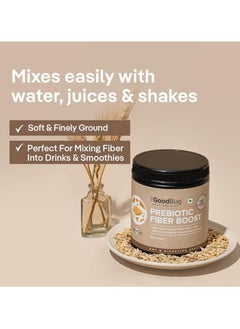 The Good Bug The Good Bug Prebiotic Fiber Boost Powder Improves Digestion Bloating & Gas Relief Natural Fiber Supplement From Green Pea, Chicory Root & Fos Non-Gmo Gluten Free 30 Servings  - Image 3