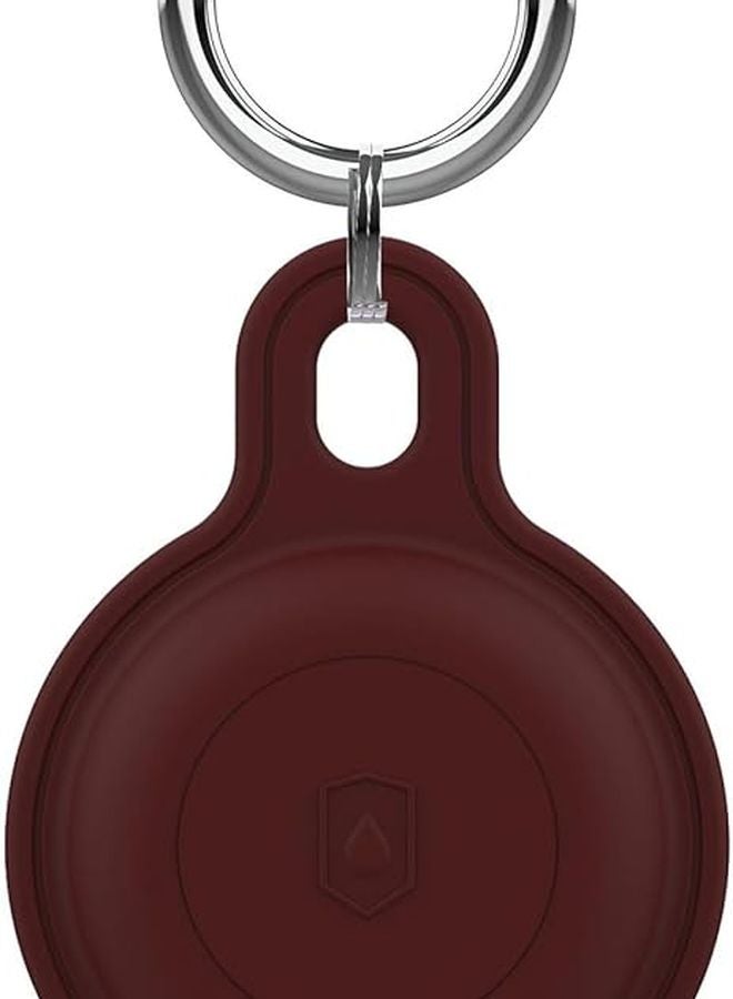 Silicone Protective Case for Apple AirTag with Keychain Anti Scratch Holder - Image 2