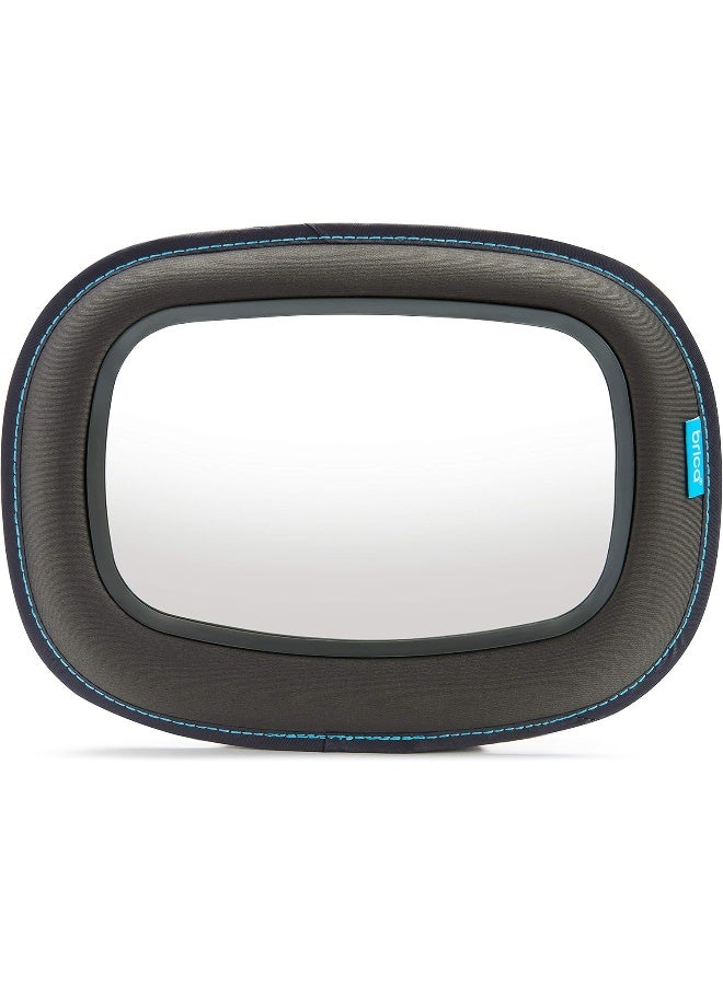 Munchkin Baby Car Mirror for Rear Facing Car Seats, Clear View Baby in-Sight Auto Mirror, Dark Grey - Image 1