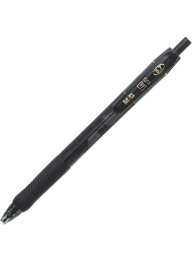 M&G E1 Ballpoint Pen, Bold Writing Experience, Retractable, 0.7mm Medium Point - Image 2