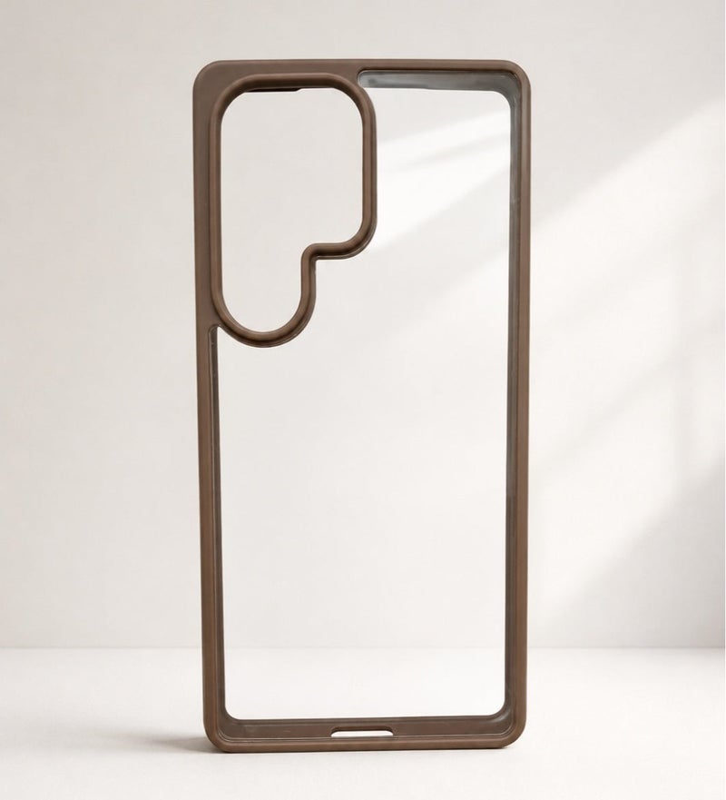 Spigen Case for Samsung S25 Ultra , Shockproof Protection, Scratch-Resistant - Brown - Image 1