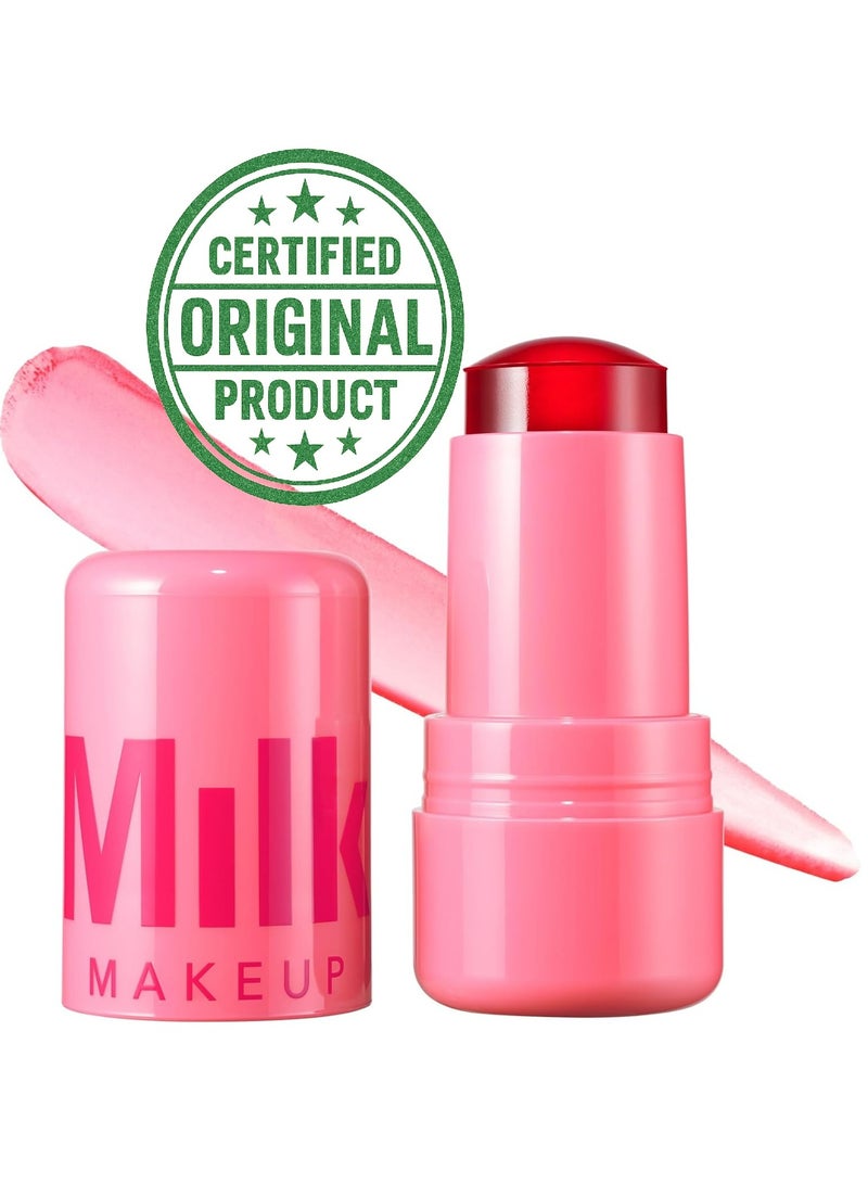 ميلك ميكب أحمر خدود للشفاه والخدود من ميلك ميك أب - أحمر ناصع | لون طبيعي أصلي وخفيف الوزن يدوم طويلًا - Image 1