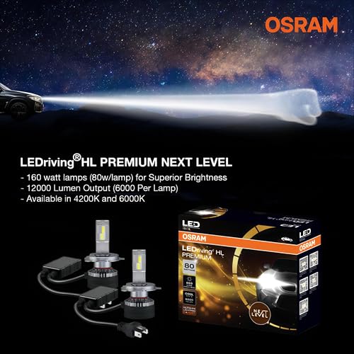 OSRAM LED Headlight for CAR H6150 Cool White (H1 12V 80W 6000K) - Image 4