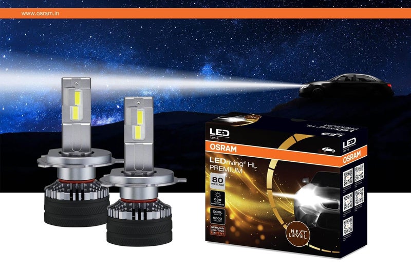 OSRAM LED Headlight for CAR H6150 Cool White (H1 12V 80W 6000K) - Image 5