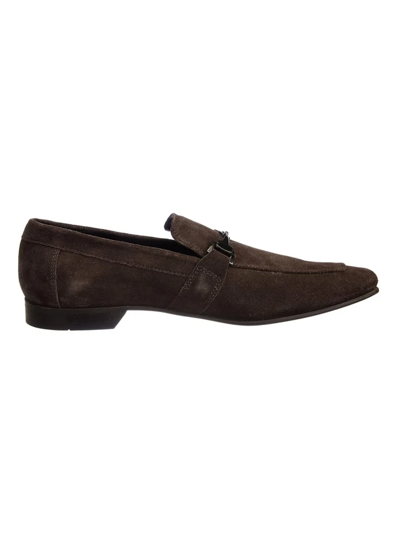 RUOSH Men's Genuine Leather Slip on Dress Shoes Oxfords Derby Formal Business Party Occasion Modern Styling