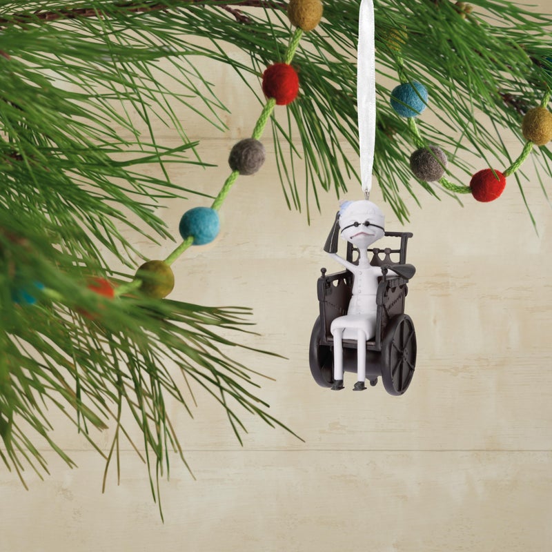 هولمارك ديزني تيم بيرتون ذا كابوس قبل عيد الميلاد دكتور فينكلشتاين زخرفة عيد الميلاد - Image 5