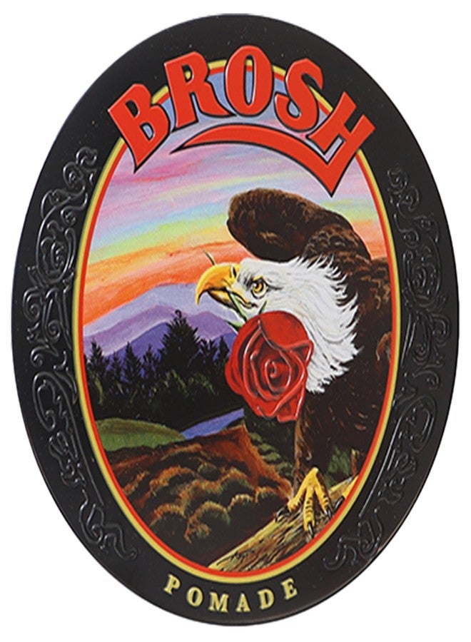 Brosh x CHALLENGER TGP Design Hair Styling Pomade with Strong Hold & Classic Shine, Kaolin-Enhanced Styling Clay with Embossed Collectible Can, 115g / 4 oz - Image 1