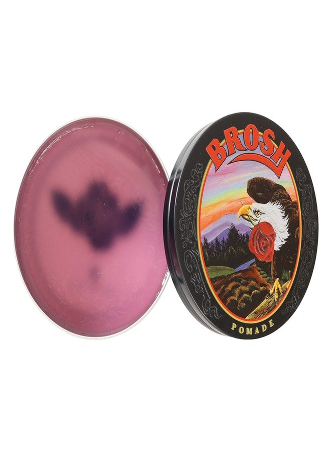 Brosh x CHALLENGER TGP Design Hair Styling Pomade with Strong Hold & Classic Shine, Kaolin-Enhanced Styling Clay with Embossed Collectible Can, 115g / 4 oz - Image 2
