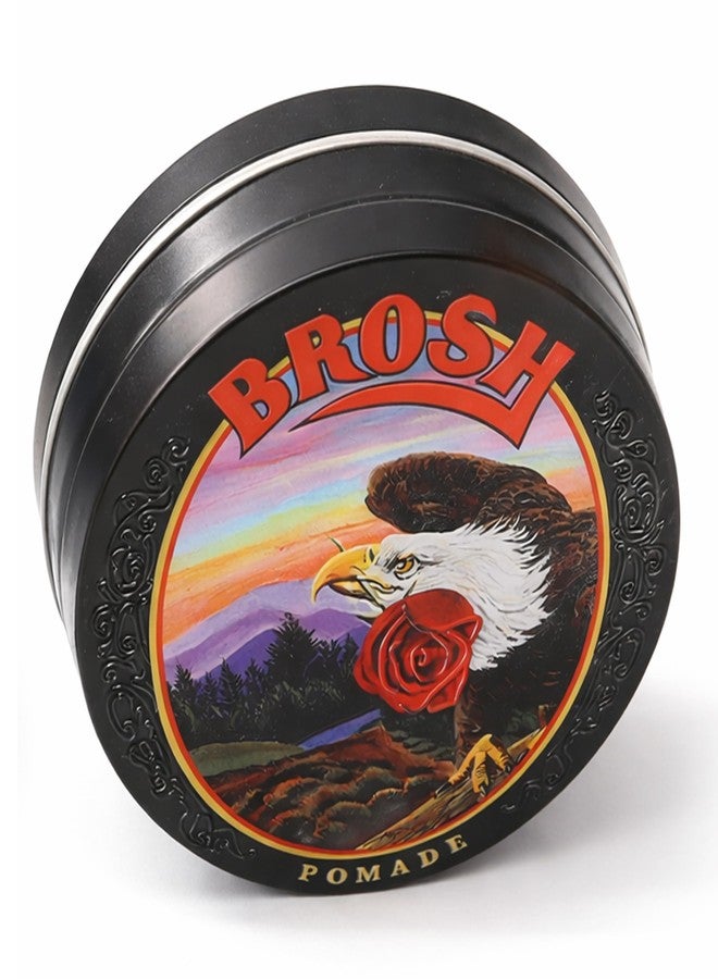 Brosh x CHALLENGER TGP Design Hair Styling Pomade with Strong Hold & Classic Shine, Kaolin-Enhanced Styling Clay with Embossed Collectible Can, 115g / 4 oz - Image 5