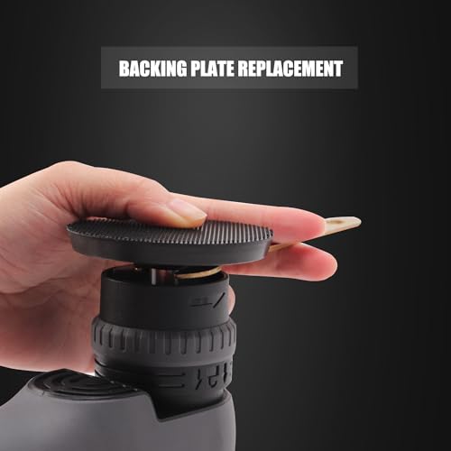 SPTA Cordless Mini Polisher, SPTA 12V Cordless Polisher for Detailed Polishing, Cordless Car Buffer Polisher, RO&DA Buffer Polisher with Mini Polishing Pads and Wool Pads for Polishing, Sanding, Cleaning - Image 4