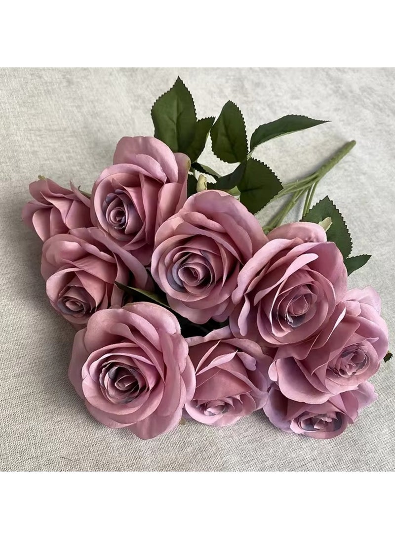 Huitich Artificial Flower Decor for Home, Parties, and Weddings Light Brown  - Image 5