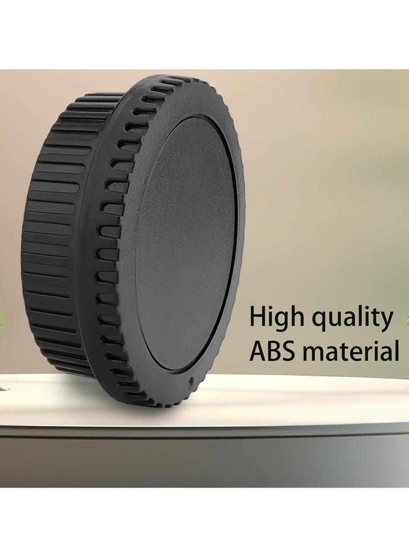 Body Cap and Rear Lens Cap Cover for Canon EOS EF EF-S Mount Camera on T7 T6 90D 80D 77D 70D 60D 5Ds 1DX 5D 7D 6D Mark II III 200D Rebel SL3 SL2 T8i T7i T6i T6S T5i T5 T4i T3 T2ii T1i - Image 5