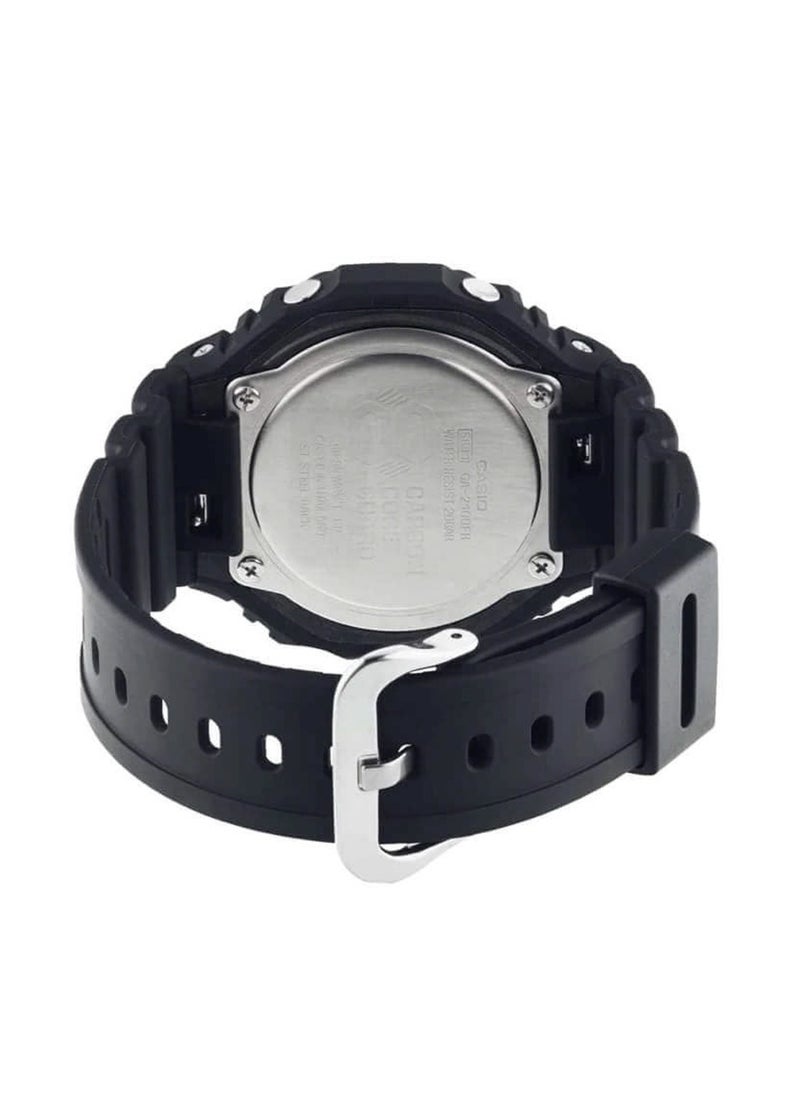 CASIO G-Shock Analog-Digital World Time Black Resin Watch GA-2100-1A2DR - 45mm  - Image 3