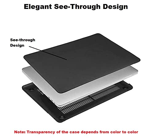 Midkart Matte Hard Shell Plastic Case Cover Compatible with MacBook Pro 13 Inch (Model M2 A2338 / M1 A2338 / A2289 / A2251 / A1706 / A1708 / A2159 / A1989, Release 2023-2016), Smoke Black - Image 3