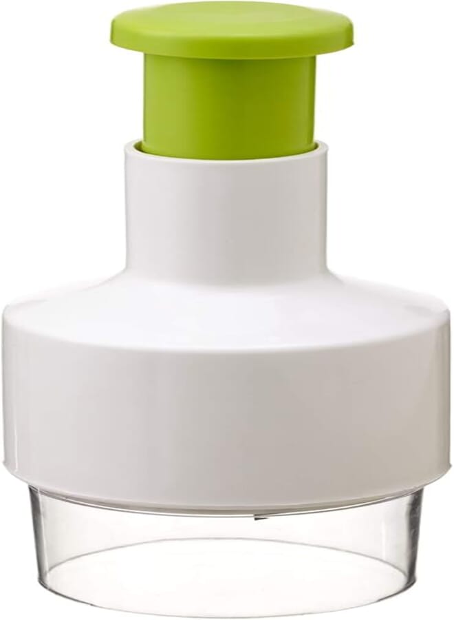 Supernova Stainless Steel Vegetable Chopper - Green and White