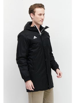 Adidas Men Sportswear Fit Long Sleeve Outdoor Jackets, Black  - Image 4