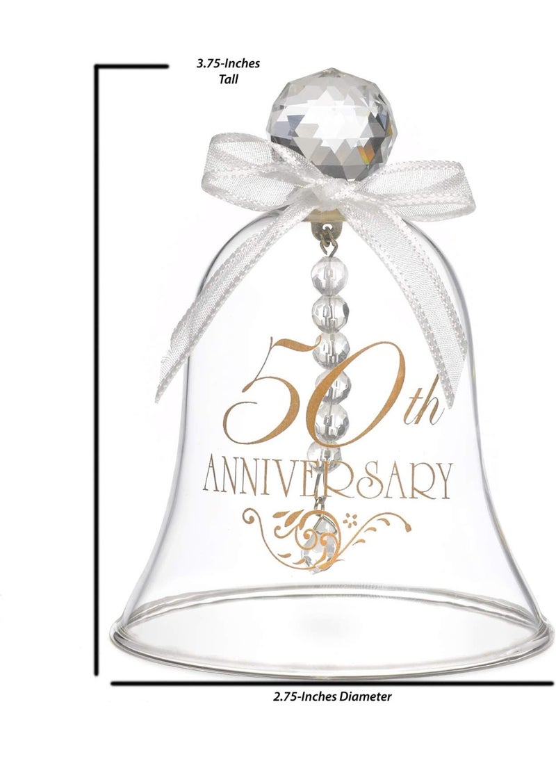 Hortense B. Hewitt Accessories 50th Anniversary Glass Bell - Image 2