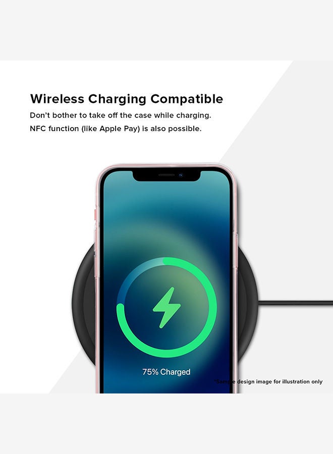 Stylizedd Classic Clear Case for Apple iPhone 12 ProSoft TPU Gel Thin Transparent Flexible Cover -Football Team - UAE Player Name - A.Mabkhout - Image 3