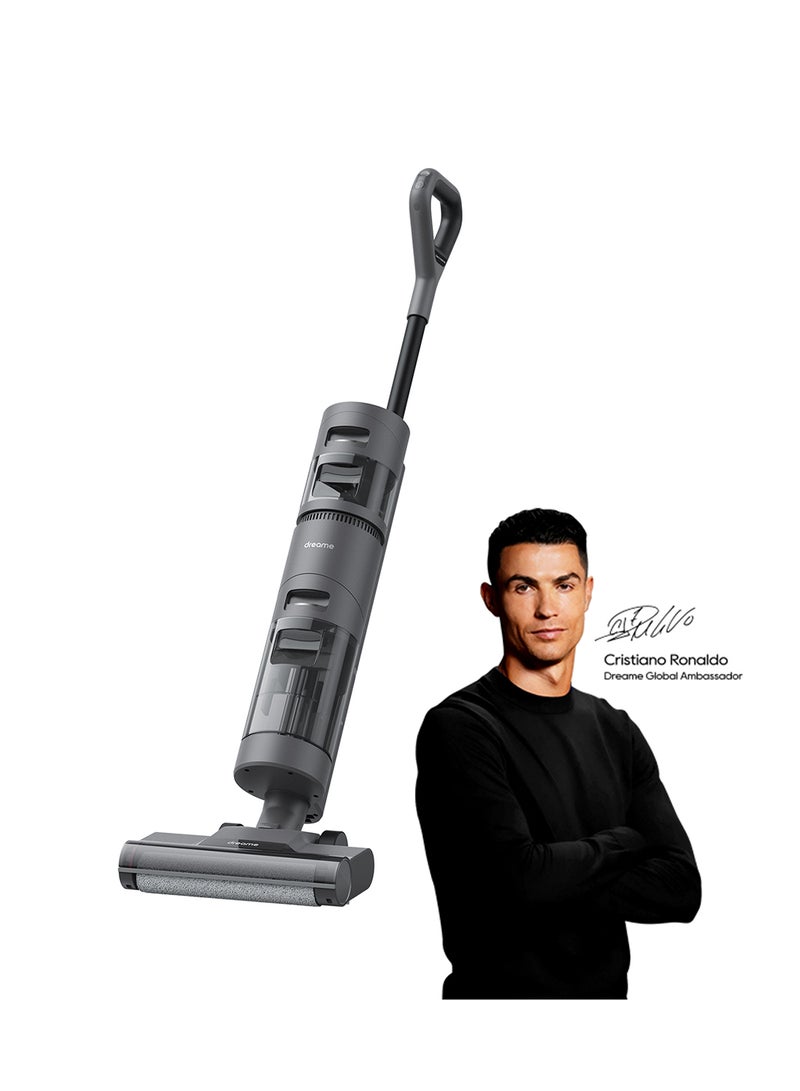 Dreame H12 Core Wet-Dry Vacuum Cleaner, Lightweight Smart Cordless Vacuum and Mop, Intelligent Dirt Detection, Automatic Self-Cleaning, for Wood, Vinyl and Other Hard Floors, 200 W H12-CORE Grey - Image 1