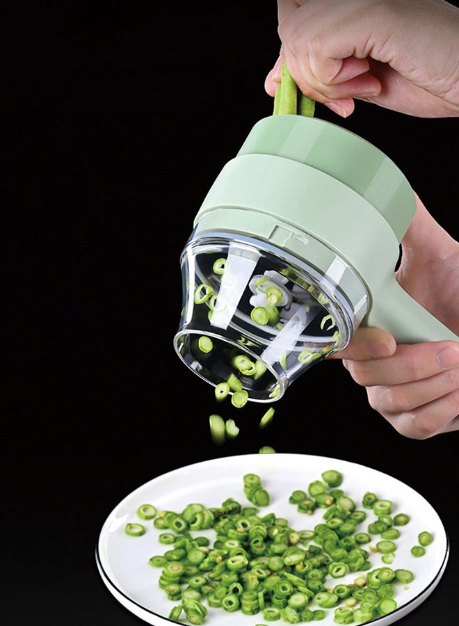 دي بي تي قطاعة الخضروات والفواكة، قطاعة خضار يدوية، اخضر، مقاس 18.5*9.1*13.1 سم - Image 3