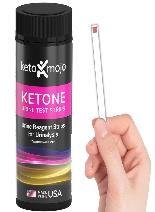 Keto-Mojo 150 Ketone Urine Test Strips, App & Keto eBook Included, Extra-Long for Easy Sampling, Urinalysis Dipstick Test for Ketosis on Ketogenic, Low-Carb, and Fasting Diets - Image 5