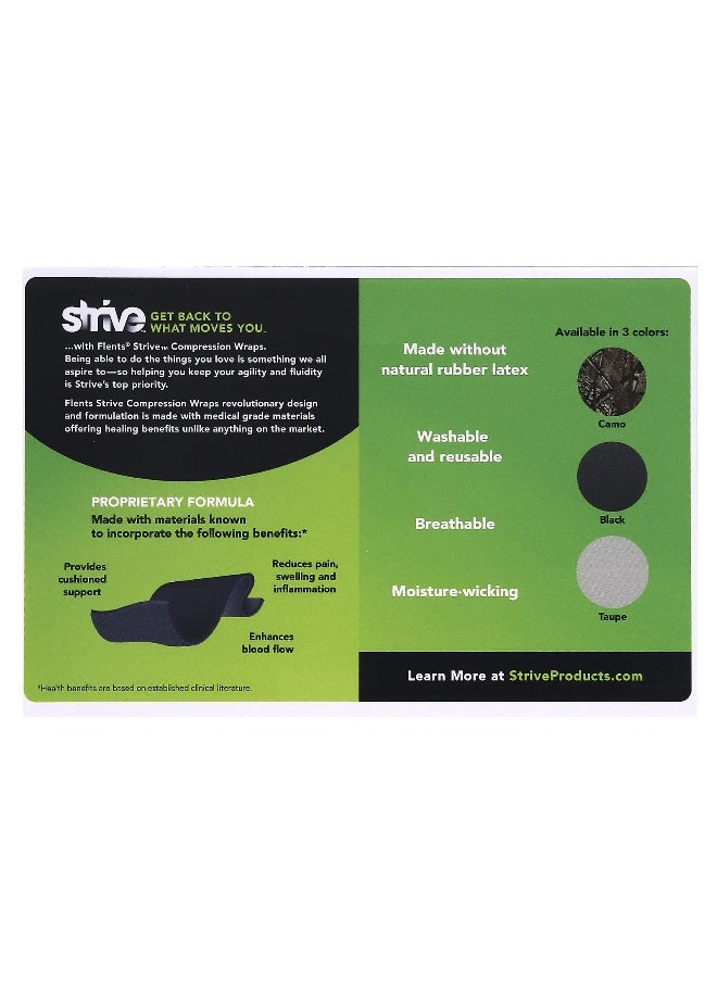 Strive Strive, Compression Wrap, Taupe, 1 Wrap  - Image 2