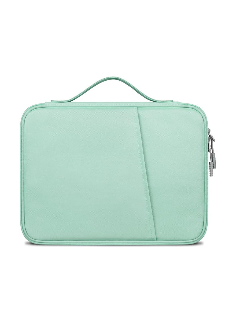 IAF Tablet Sleeve Case for 10.9 inch New iPad / 11 inch iPad Pro / 10.2 inch iPad / 10.9" iPad Air / 10.5 inch iPad Pro Air, Galaxy Tab A8 10.5" Protective Bag, Fit Apple Smart Keyboard, Green - Image 2