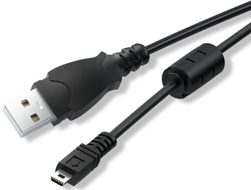 LEAGY USB Data Sync Charger Cable for Sony Cybershot DSC-W800 W810 W830 W330 S/B/P/R Camera - Image 1