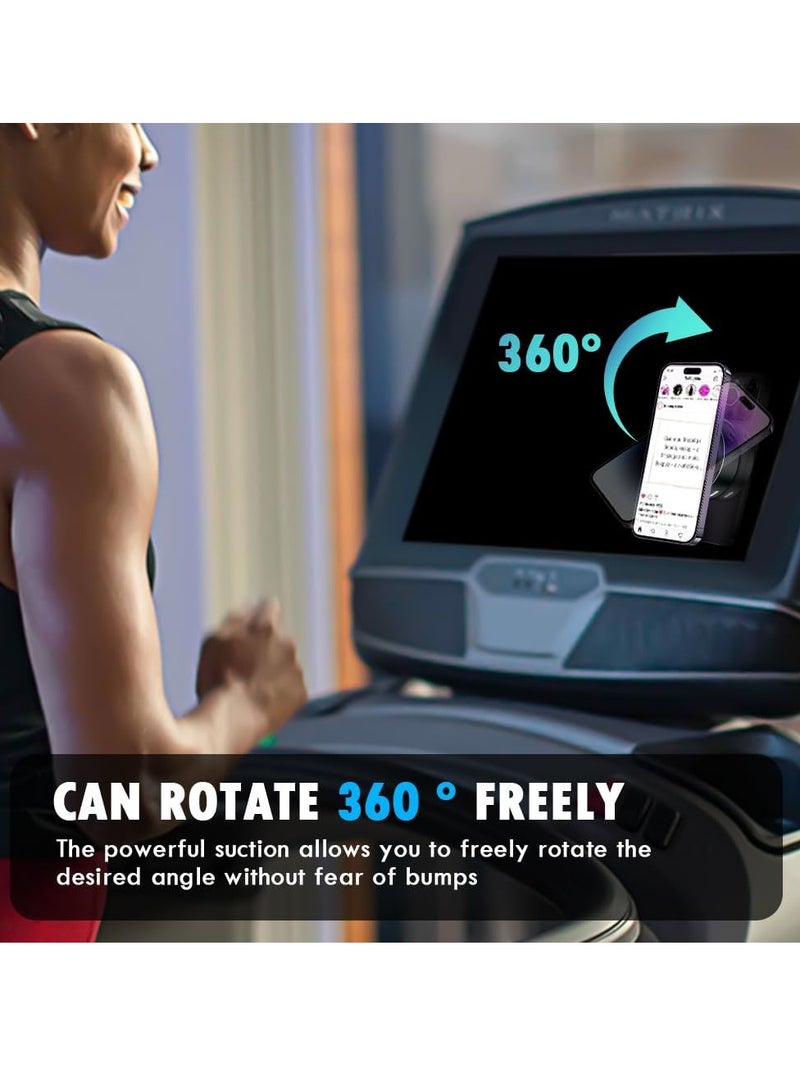 ELTRAZONE Magnetic Suction Cup Phone Holder for Car - Universal Dashboard & Windshield Mount for iPhone 15, 14, 13 Pro Max, MagSafe Case Compatible, All Phones, Secure & Adjustable, Grey - Convenient & Stable Car Phone Mount - Image 5