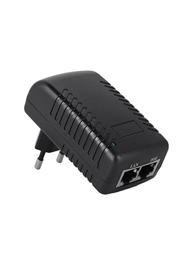 WYBOT - 48V 0.5A Passive POE Power Supply Injector Ethernet Adapter with Wall Plug Suitable for IP Voip Phones, Cameras, AP and More(US) - Image 1