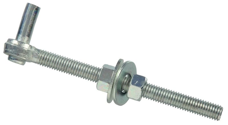Hardware Essentials Gate Bolt Hook Zinc  Steel (3/4"" x 10"")