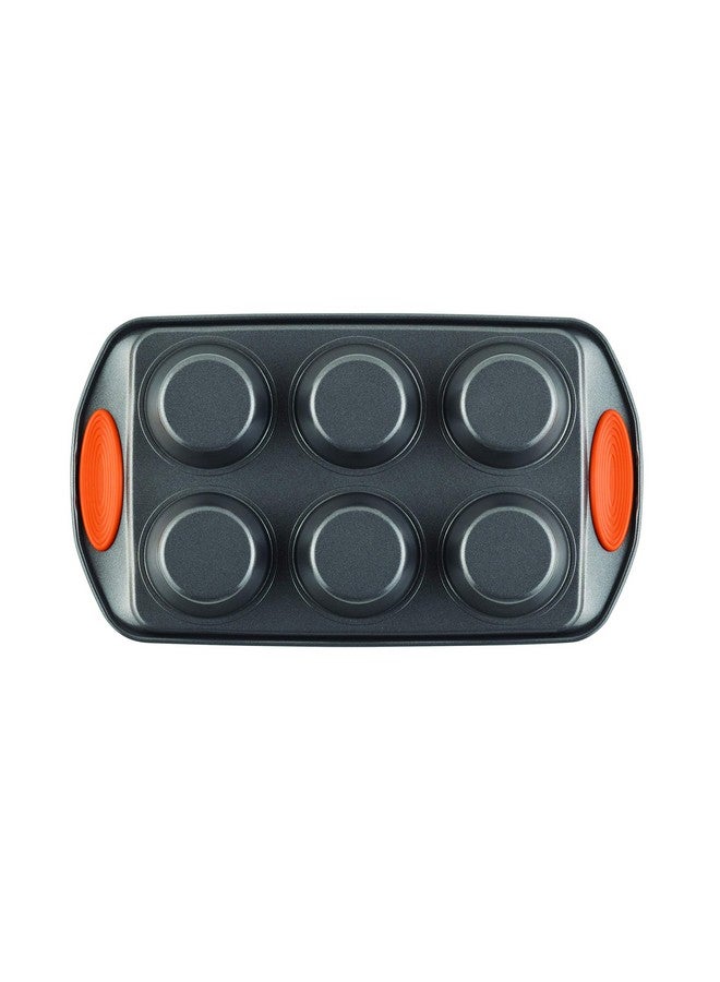 Rachael Ray Yum-O Nonstick 6 Cup Muffin Pan - Image 4