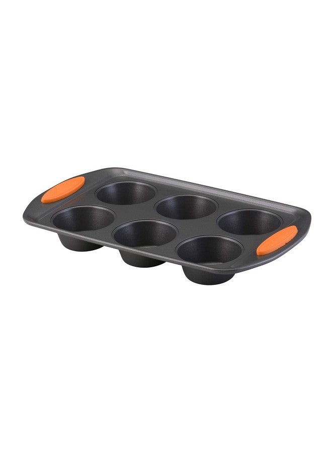 Rachael Ray Yum-O Nonstick 6 Cup Muffin Pan - Image 1
