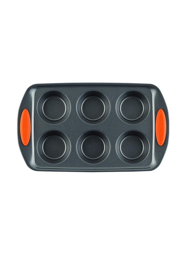 Rachael Ray Yum-O Nonstick 6 Cup Muffin Pan - Image 3